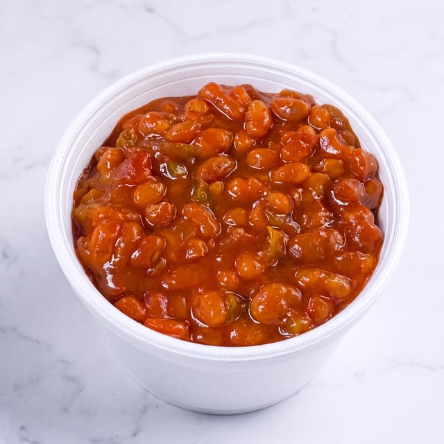 Side of Baked Beans.
